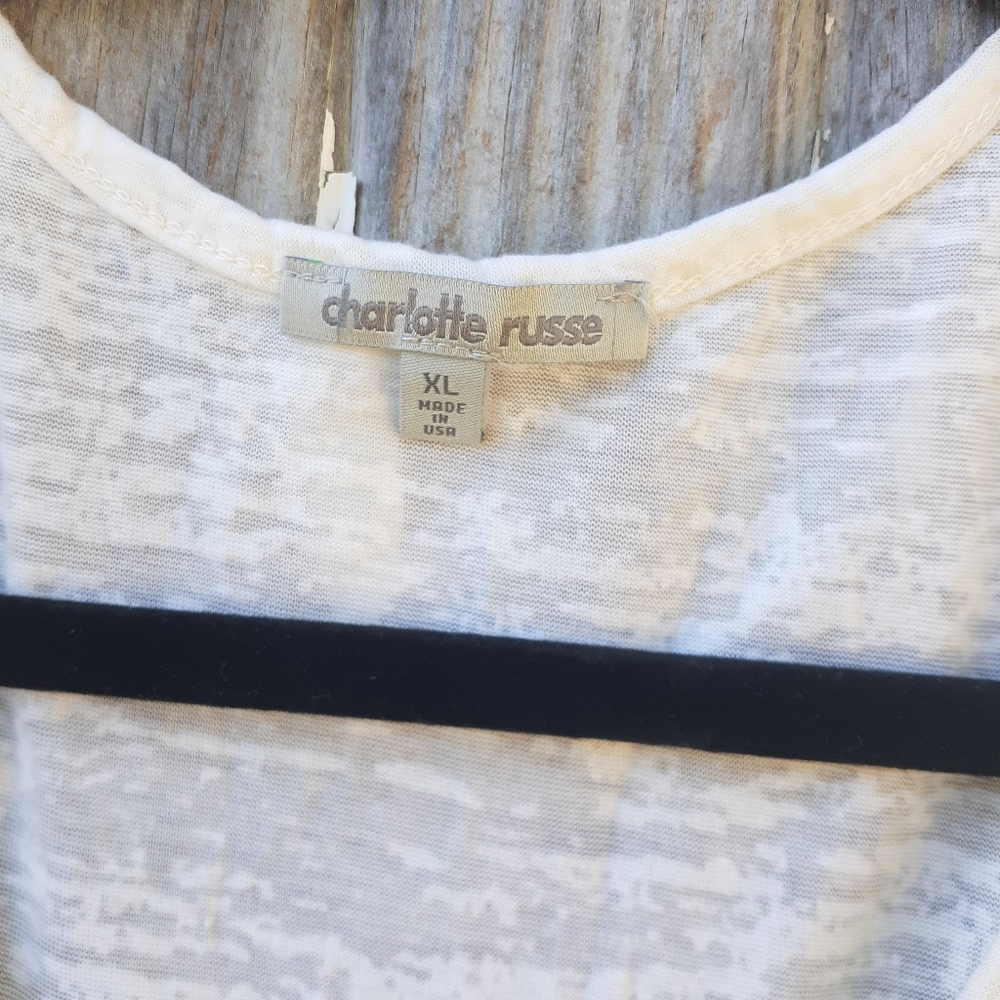 Adorable tank, animal print heart and arrows, XL - Picture 5 of 6